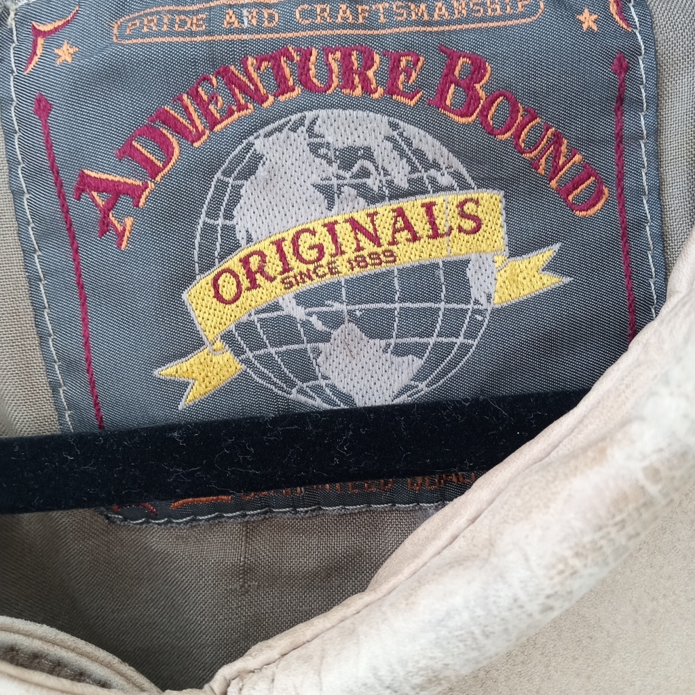Adventure bound leather coat